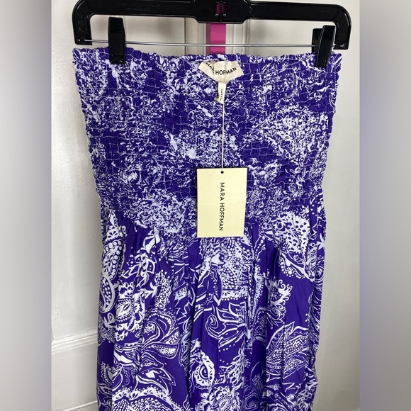 NWT MARA HOFFMAN NICOLE SKIRT - PURPLE MULTI - Picture 11 of 12